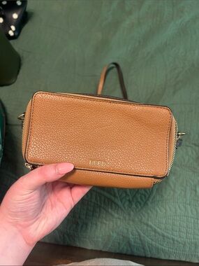 Mini Crossbody Bag in Tan